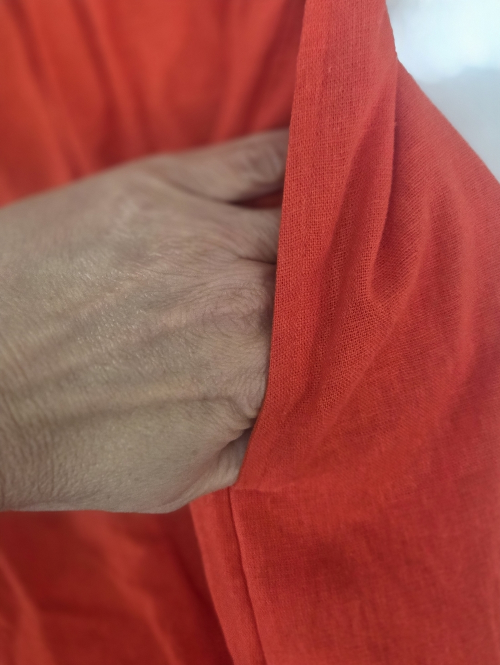 A New Day nwt Orange Women's Midi Skirt -XS - Picture 6 of 6